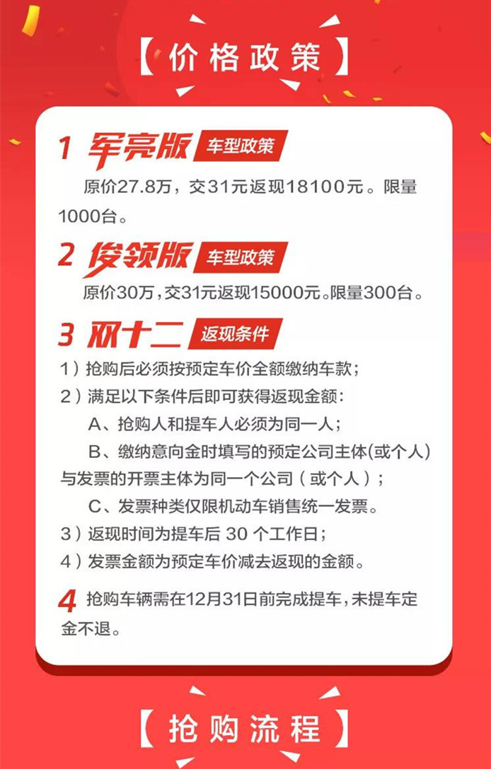 最近老是有卡友问，“小编，你们什么时候搞活动？”这不，小编就给大家带来了，这一次，既有超豪华的8X4载货车，又有一车难求的军亮版，钜惠让利感恩卡友一年来的支持！立刻买买买吧！