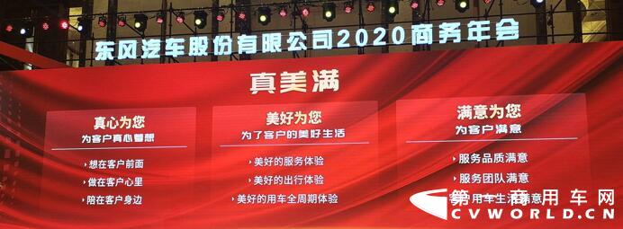 在2020年即将到来之际，12月29日，以“满载信赖 从心出发”为主体的东风汽车股份2020商务年会在武汉举行。