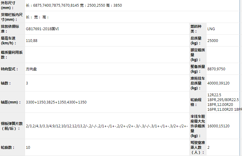 近日，工信部发布申报第333批新车申报公示，37款牵引车上榜。这些牵引车新品中，国六车有30款，为10款国六天然气车（2款CNG和8款LNG）和20款国六柴油牵引车；国五车有4款，均为国五柴油动力；新能源牵引车有3款，为2款纯电动牵引车和1款燃料电池半挂牵引车。