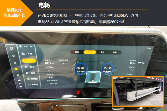 【
 原创】纯电动轻卡在能耗、续航等方面的表现究竟如何？能否满足用户在满载时的高效运输？