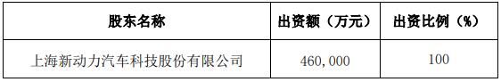 增资后上汽红岩注册资本由人民币41亿元增加至人民币46亿元，仍为公司的全资子公司。