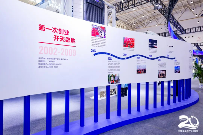 11月8日，2023中国国际商用车展（CCVS）在武汉国际博览中心盛大开幕。作为全球领先的半挂车与专用车高端制造企业、中国道路运输装备高质量发展的先行者、中国新能源专用车领域的探索创新者，中集车辆（集团）股份有限公司（以下简称“中集车辆”）（301039.SZ/01839.HK），携旗下15款明星产品亮相2023中国国际商用车展，并于开展首日举办“未来之罐”及“星辰牧歌”产品发布会、“通华先锋”品牌发布会等活动，正式拉开了“星格局·星链计划”中集车辆投产二十周年典藏展系列活动的帷幕。