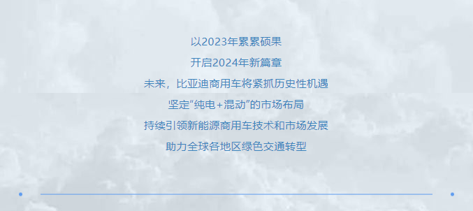 盘点！比亚迪商用车2023年度四大关键词！