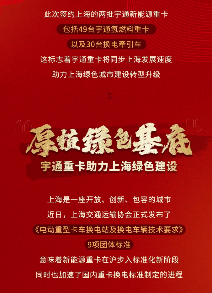 宇通重卡开启新一年新篇章。