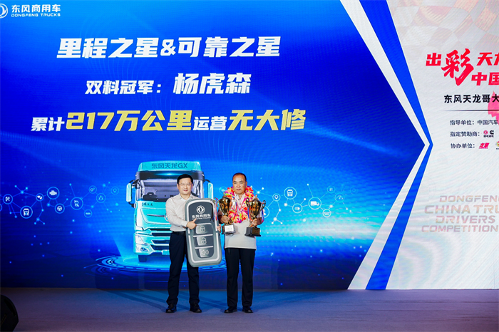 9月26日，“自主高端·智慧物流”东风商用车Hi-Truck高端车家族发布会暨东风天龙哥大赛（第7季）颁奖典礼在江城武汉隆重上演。